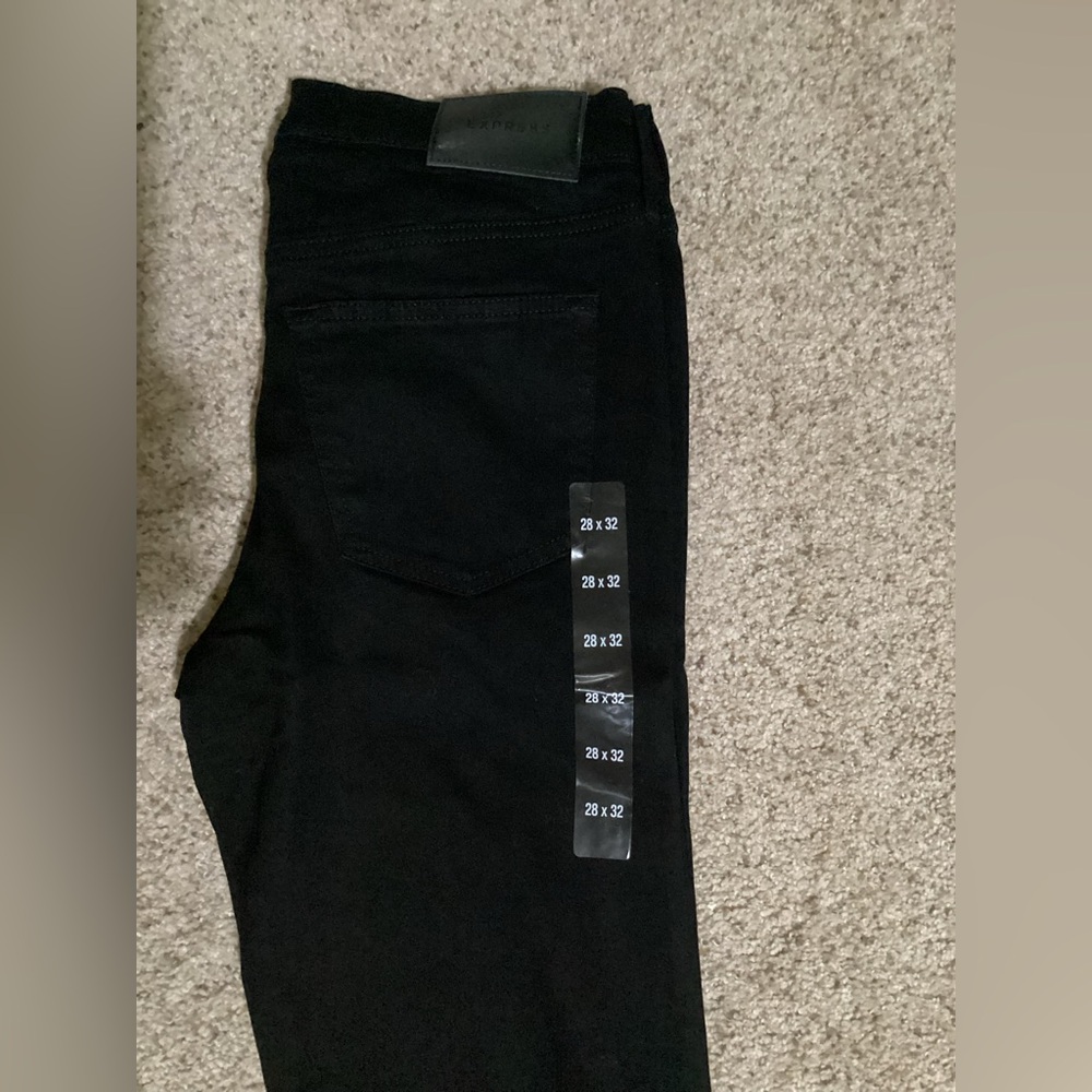 Express jeans 28x32 slim straight